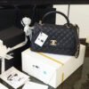 Chanel Large Flap Bag With Top Handle Black For Women, Womens Handbags, Shoulder And Crossbody Bags 11in/28cm A92991