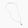 Cable Collectibles North Star Necklace 18K Yellow Gold with Pave Diamonds, 21.6mm