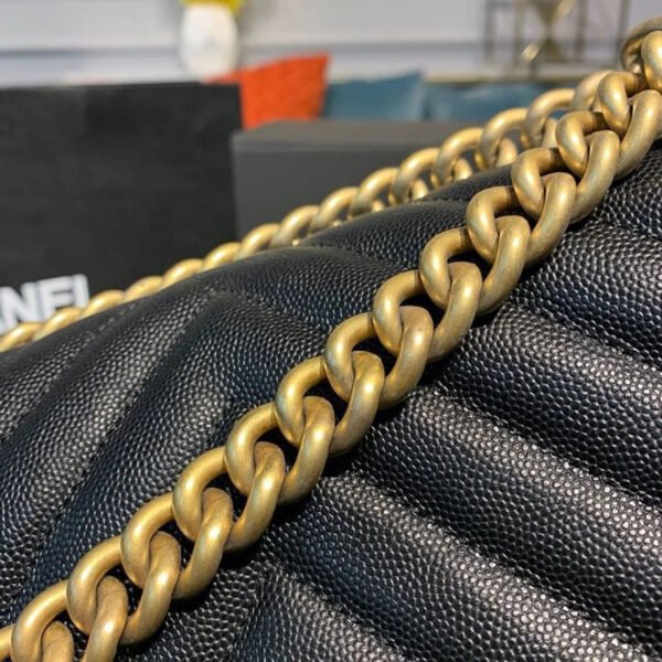Chanel Boy HandBag Black For Women, Women&rsquo;s Bags, Shoulder And Crossbody Bags 9.8in/25cm A67086