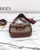 Gucci Horsebit 1955 Canvas Mini Shoulder Bag