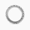 DY Eden Eternity Band Ring Platinum with Diamonds, 3.2mm