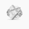 3B527A32-74C1-5518-4510-8232A61D7DAC.jpg Cable Wrap Ring Sterling Silver with Crystal and Diamonds