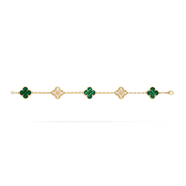 Vintage Alhambra bracelet, 5 motifs