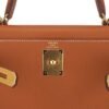 Kelly 28 Sellier Bag Gold Epsom Leather with Gold Hardware