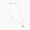 Cable Collectibles&reg; North Star Necklace 18K Yellow Gold with Pave Diamonds, 21.6mm