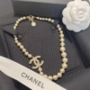 Double C Pearl Necklace