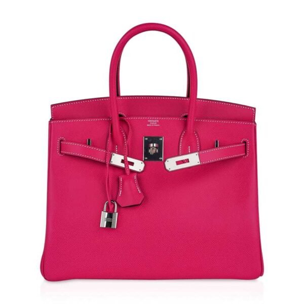 3D9011AE-4C70-5D98-42A0-F72E0F40A606.jpg Birkin 30 Bag Rose Tyrien Candy Epsom Limited Edition Palladium