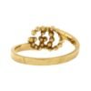 Running Ring 18K Yellow Gold with Diamonds