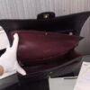 Chanel Classic Maxi Handbag Grained Calfskin & Gold Metal A01115