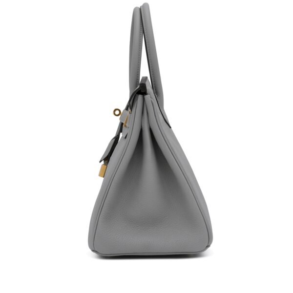 Birkin 25 Gris Mouette Togo Gold Hardware