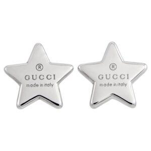 3ED94398-53A3-7AB9-9685-FE29D2BE62E6.jpg Trademark Rhodium-Plated Silver Star Stud Earrings