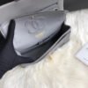 Chanel 1112 Grey Medium Size 2.55 Lambskin Leather Flap Bag