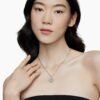 406E7767-7209-C0E8-F4DD-25424D1257A0.jpg Initial Charm Necklace Sterling Silver with Diamond Q