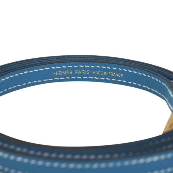 40D7F288-F422-FEF8-D757-B98E0B3124CC.jpg Mini Kelly 20 Bag Sellier New Blue Jean Epsom Leather with Gold Hardware