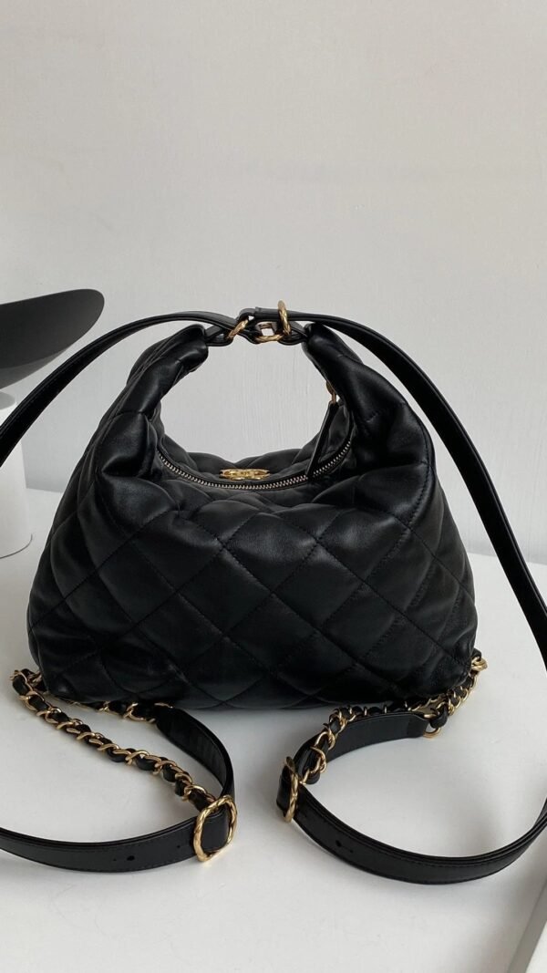Chanel Maxi Hobo Bag Black For Women, Women&rsquo;s Bags 13.7in/35cm AS3488 B08857 94305