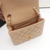 Chanel Lambskin 17Cm Class-Flap Bag 1115