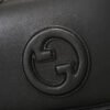 Gucci Blondie Leather Top Handle Black 27x17cm
