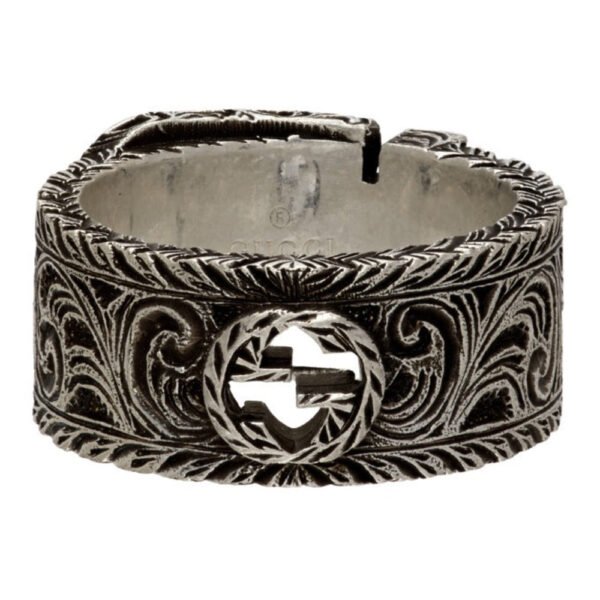 Interlock Garden Ring Silver