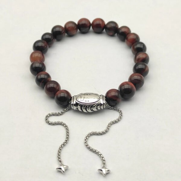 8MM Stretch Rock Crystal Bracelet