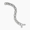 Oval Link Chain Bracelet Sterling Silver - 19CM