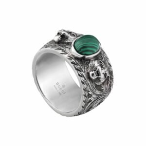 447EB66B-515B-C3E7-31DA-12B733FF8EC0.jpg Small Feline Head Sterling Silver Ring