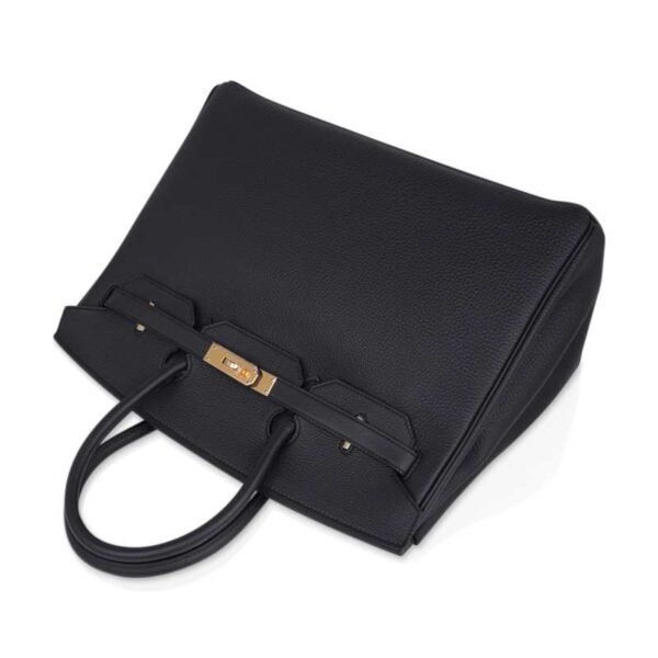 Limited Edition Birkin 30 Bag Plomb (Off Black) Togo Leather with Gold Hardware