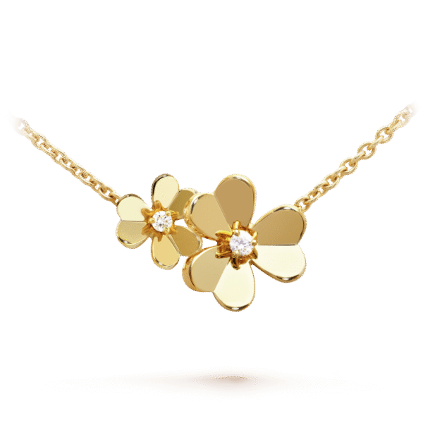Frivole necklace, 9 flowers