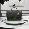 Chanel AS3653 22K Bag Dark Green For Women, Women&rsquo;s Bags 9.8in/25cm