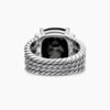 Wheaton&reg; Ring Sterling Silver with Black Onyx and Diamonds - 6