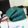 Chanel Medium Flap Bag With Top Handle Teal For Women, Womens Handbags, Shoulder And Crossbody Bags 9in/23cm A92990