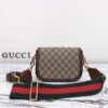 Gucci Horsebit 1955 Canvas Mini Shoulder Bag