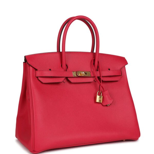 Birkin 25 Rose Extreme Epsom Gold Hardware