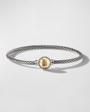 Chatelaine Bracelet with 18K Gold - 17cm