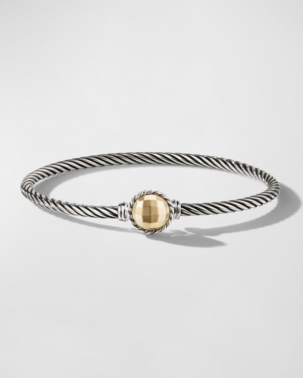 Chatelaine Bracelet with 18K Gold - 17cm
