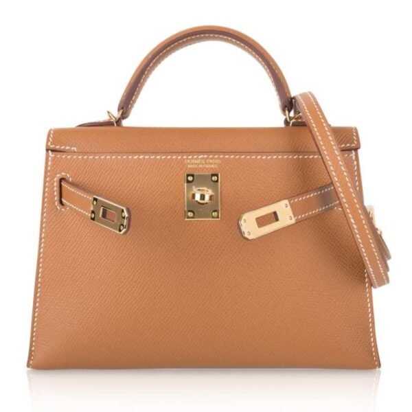 4C709BCC-517C-209C-1BC6-6D99DDB3CFB4.jpg Mini Kelly 20 Bag Sellier Gold Epsom with Gold Hardware