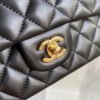 Chanel Classic Handbag Lambskin & Gold Metal A01112