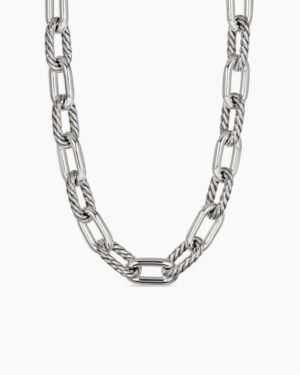 DY Madison Chain Necklace Sterling Silver, 13.5mm