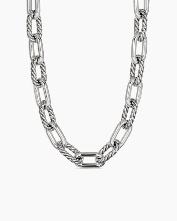 DY Madison Chain Necklace Sterling Silver, 13.5mm