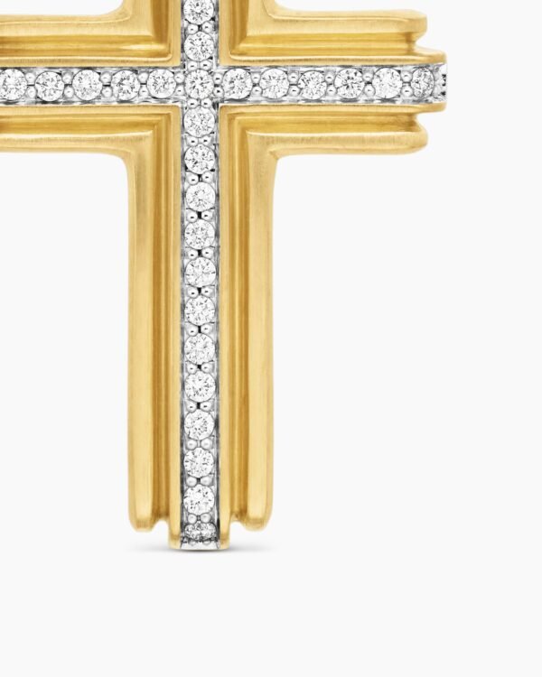 4FC886F9-DB3A-1083-AA58-AFCB3956FE6D.jpg Cross Pendant 18K Yellow Gold with Diamonds