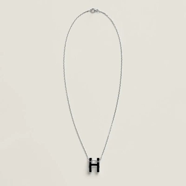 Pop H pendant - Noir