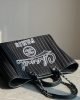 5100BAF9-6C12-472E-AC76-B84646EDE9F9.jpg CHANEL Deauville 2wayTote Bag Black A66941 Cotton Leather