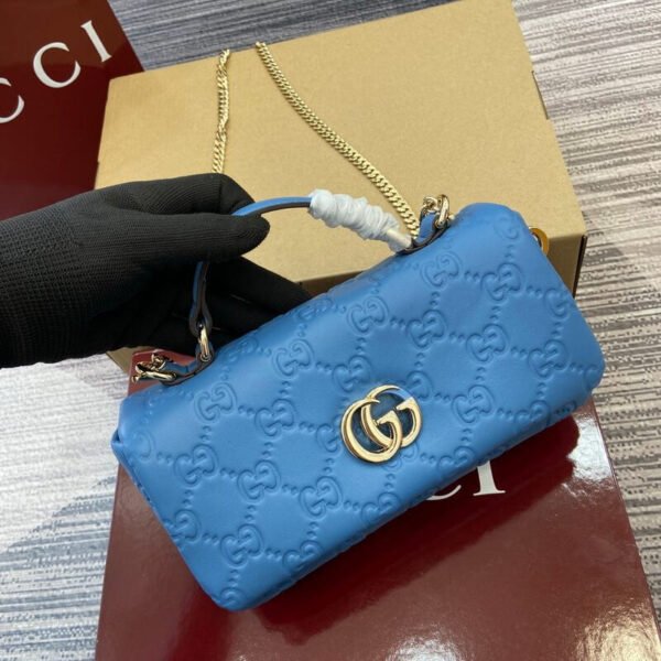 5127B344-83CC-269F-F0AC-88AB7C27FD32.jpg Gucci Milano Mini Puffy GG Embossed Leather