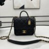 Chanel 22K Flap Bag Black For Women, Women&rsquo;s Bags 8.1in/20.5cm