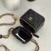 Chanel Small Vanity With Chain Black For Women, Women&rsquo;s Bags 4.3in/11cm