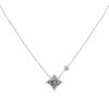 5297EDC8-A5C4-163F-14B0-048CB33FCA3A.png Color Blossom Bb Star Pendant, White Gold, Grey Mother-Of-Pearl And Diamond