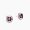 537E2BDE-5117-EF2B-6C4A-9E6FD2431DC5.jpg Albion Stud Earrings Sterling Silver with Garnet and Diamonds, 7mm