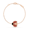 Lucky Spring bracelet, open wings ladybug