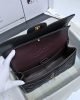 Chanel Large Classic Handbag Grained Calfskin & Gold-Tone Metal A58600