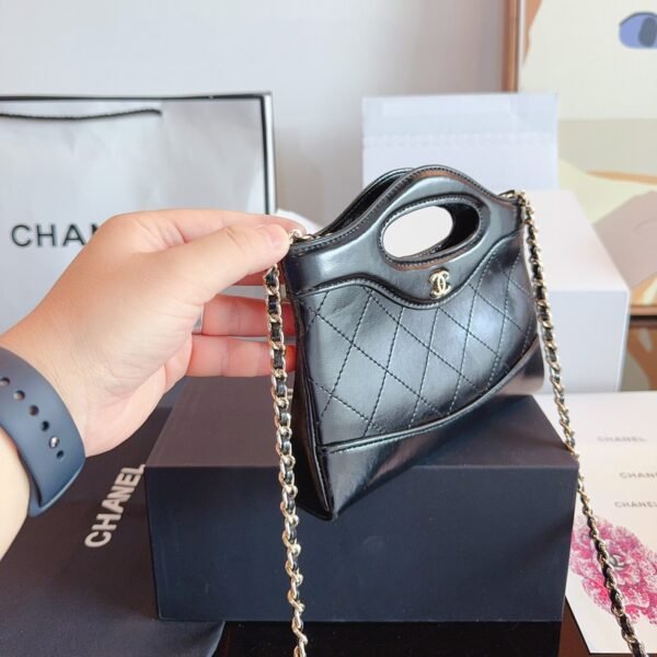 31 MINI SHOPPING BAG - BLACK