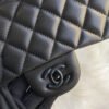 Chanel Lambskin 20Cm Class-Flap Bag 1116 Black
